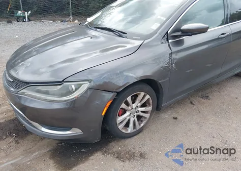2015 Chrysler 200 Limited из США, поврежденный, VIN 1C3CCCAB0FN500861